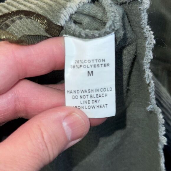 Vtg Green Windsor Corduroy Shacket Medium - Picture 10 of 10